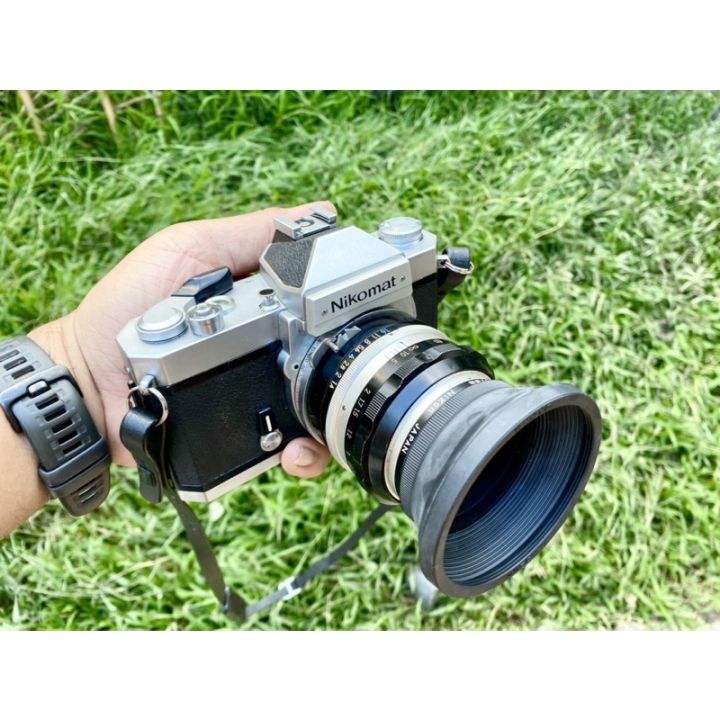 กล้องฟิล์ม-nikon-nikomat-พร้อมเลนส์-50mm-1-4