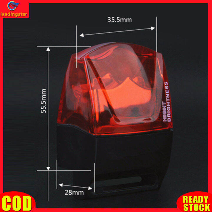 leadingstar-rc-authentic-bicycle-tail-light-waterproof-magnetic-power-generate-warning-light-bicycle-equipment-accessories