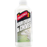 Crucials Sour Cream &amp; Chives – 500ml