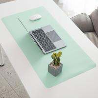 （A LOVABLE）ขนาดใหญ่ SizeDesk Protector MatLeatherMouse Pad DesktopDesk PadMousepadAccessories