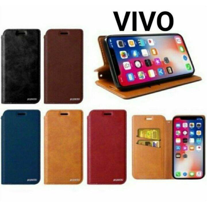 เคสฝาพับหนัง-vivo-y20-y30-y50-y11-y12-y15-y17-y19-y91c-y93-y95-y55-y53-y1s-y81i-y85-y91i-y91-y85-v9