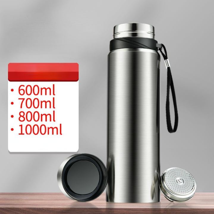 water-bottle-600-800-1000ml-straight-304-stainless-steel-vacuum-thermal-flask-thermos-mug-with-lid