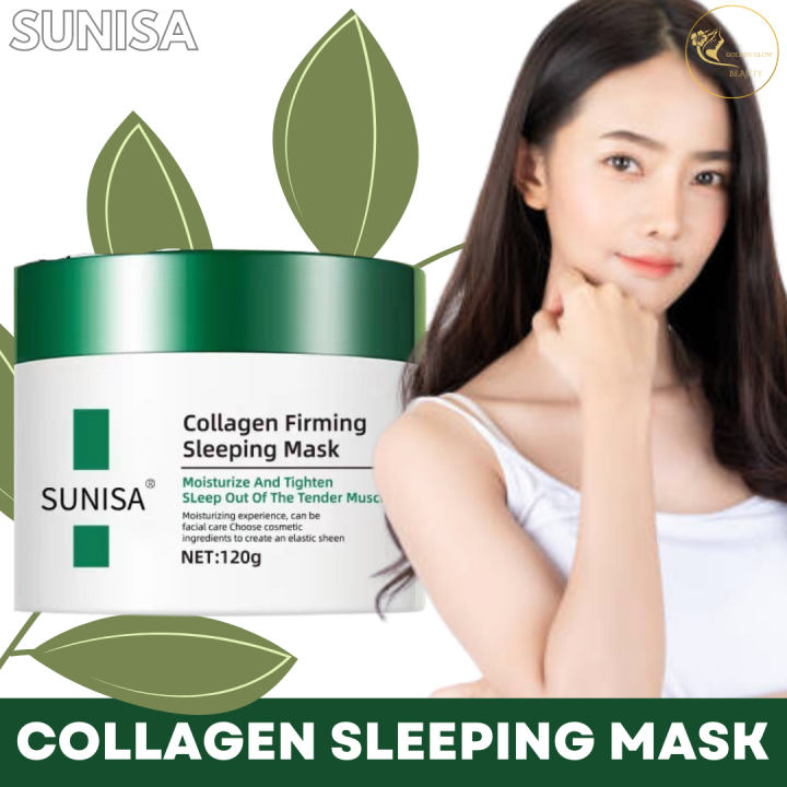 Sunisa Collagen Mask Jelly Sleeping Hydrating Moisturizing Whitening