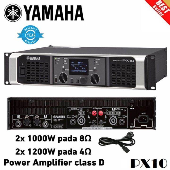 Yamaha Power Amplifier PX10 Dualchannel Class D yamaha px10 Original