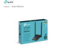 TP LINK Archer TX20U Plus New AX1800 Dual Antennas High Gain Wireless USB Adapter(LIMITED LIFETIMW WARRANTY)