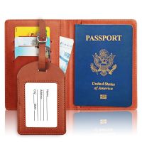 【DT】 hot  Passport Holder ID Credit Cards Packet PU Leather Women Men Card Case Wallet Purse Bags Pouch Passport Cover Travel Accessories
