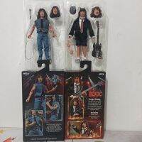 NECA ทางหลวงไปนรก Angus Young Bon Scott แอคชั่นคอเล็กชั่นหุ่นโมเดลตุ๊กตาขยับข้อได้ของขวัญวันเกิด