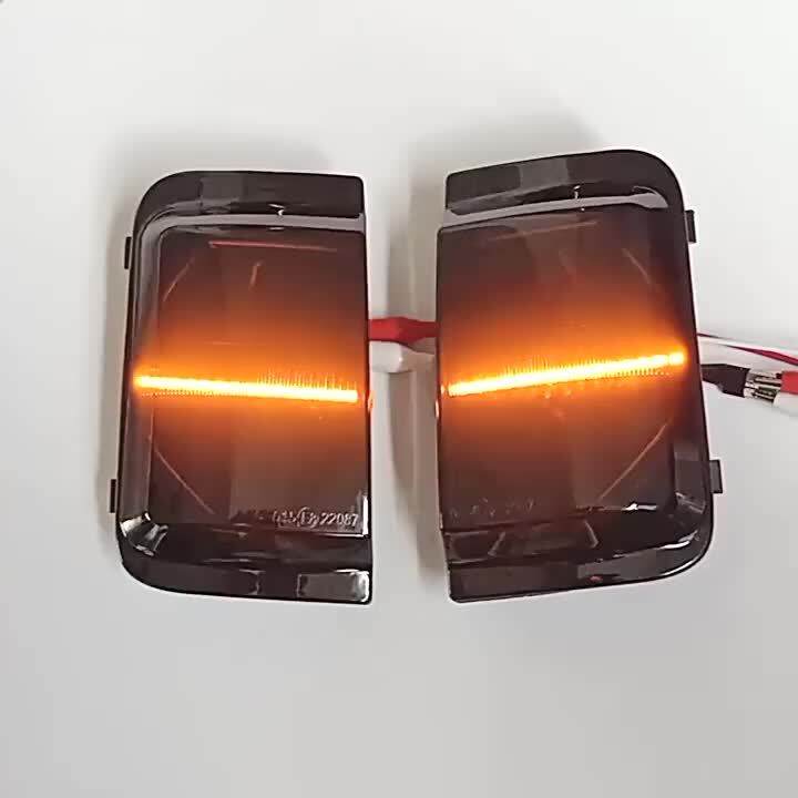 LED Dynamic Side Marker Lamps Fender Flashing Light For Fiat Ducato