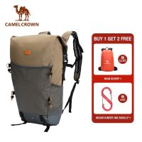 ◕▽┋ CAMEL CROWN กระเป๋าเป้สะพายหลัง กันน้ํา ความจุขนาดใหญ่ 30 ลิตร สําหรับปีนเขา เดินป่า