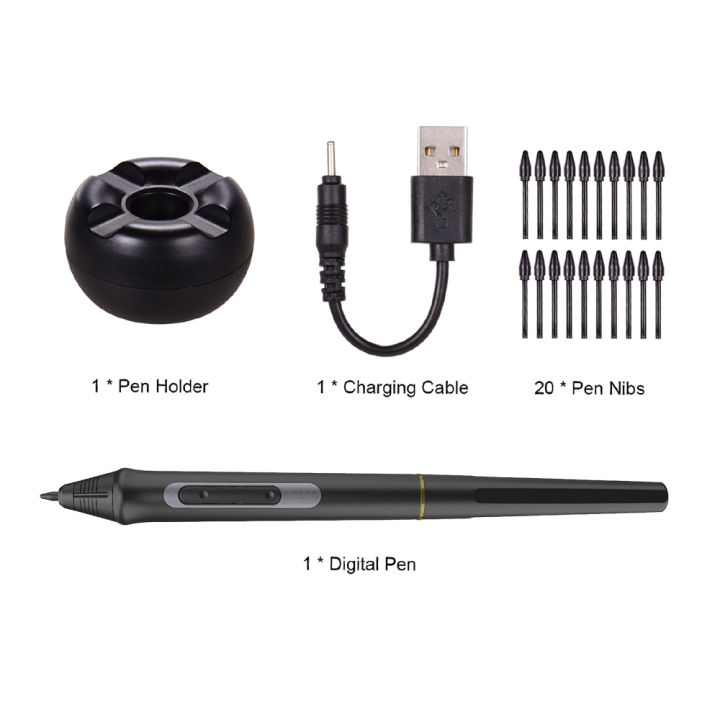 ร้อน-ซีโอดี-bostoชาร์จปากกาดิจิตอลปากกา-8192-ระดับปากกาแท็บเล็ตปากกา-20pcsปากกาnipsที่วางปากกาสำหรับbosto-13hd-16hd-16hdk-16hdt-22uxมอนิเตอร์กราฟิกแท็บเล็ตวาดรูป
