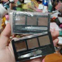 odbo eyebrow คิ้วฝุ่น 3 เฉดสีใน 1 ตลับ มีทั้งเนื้อครีมและเนื้อฝุ่นแห้งไวและกันน้ำ