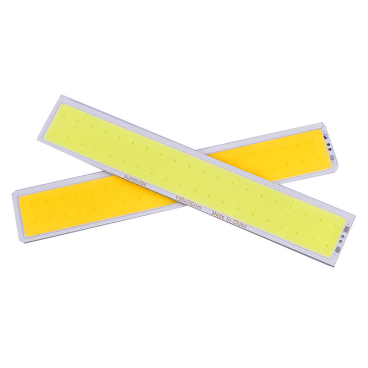 sunyanping-ขายดี-แหล่งโคมไฟแสงสว่างแถบ-led-cob-12v-5w-150x2-6mm-สำหรับชิปเมทริกซ์-led-แบบ-diy