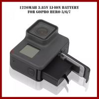 ถูกที่สุด!!! 1220mAh 3.85V Li-ion Battery for Gopro Hero 5 6 7 BT-501 AHDBT-501 ##กล้องถ่ายรูป ถ่ายภาพ ฟิล์ม อุปกรณ์กล้อง สายชาร์จ แท่นชาร์จ Camera Adapter Battery อะไหล่กล้อง เคส