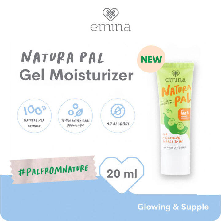 Emina Natura Pal Gel Moisturizer 20 ml Lazada Indonesia