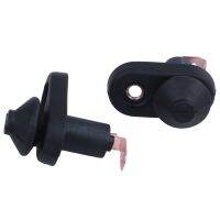 5 pieces black door lamp light switch mounting for car