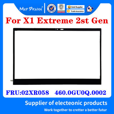 ใหม่ Original 02XR058 460.0GU0Q.0002สำหรับ ThinkPad X1 Extreme 2st Gen แล็ปท็อป LCD BEZEL LCD ด้านหน้าฝาครอบ BEZEL AWARE