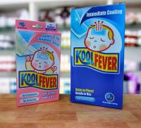 KoolFever คูลฟีเวอร์ เบบี้ แผ่นเจลลดไข้ สำหรับเด็ก ตั้งแต่แรกเกิด