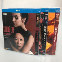 BD แผ่น Blu Ray HD ละครอเมริกันฆ่าอีฟฤดูกาล1-3เวอร์ชั่นเต็ม3แผ่นปกอ่อน