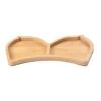 Wooden Appetizers Board Creative Breast Shaped Snack Fruit Plate Cutlery Kitchen Wine Meat Cheese Platter Unique Gifts for Housewarming Bachelor Party nice