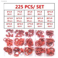 ⊙ VMQ Sealing O Rings Red Silicone Ring Gasket Set CS 1/1.5/1.9/2.4/3.1 Silicon O Ring Gasket Food Grade Oring Assortment Kit