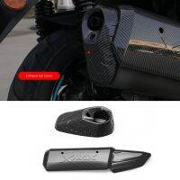 2 PC Exhaust Pipe Decorative Cover Motorcycle Accessories Plastic for YAMAHA X-MAX XMAX 250 300 400 XMAX250