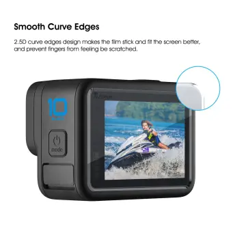 Silicone Case for GoPro Hero 12 11 10 Black Screen Protector Protective  Lens Film Housing Cover for Go Pro Hero 10 9 Accessories