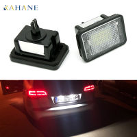 หลอดไฟ LED ไฟส่องทะเบียนรถป้ายทะเบียน2ชิ้นสำหรับระดับ Mercedes Benz GLK X204 2007-2013