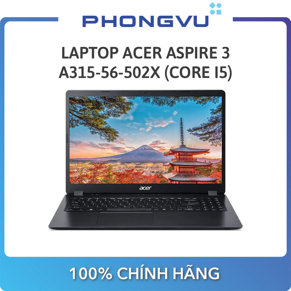 Laptop Acer Aspire 3 A315 (15.6 inch Full HD/i5-1035G1/4GB/256GB SSD/Windows 10 Home)
