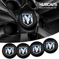 NEW 4pcs Car Wheel stickers Rim Center Decorations Badge Sticker Car Goods For Dodge Caliber Journey ram durango Charger SRT 2021 logo 99 ting