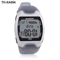 precision new large digital multifunctional running timing waterproof swimming student electronic watch male CX