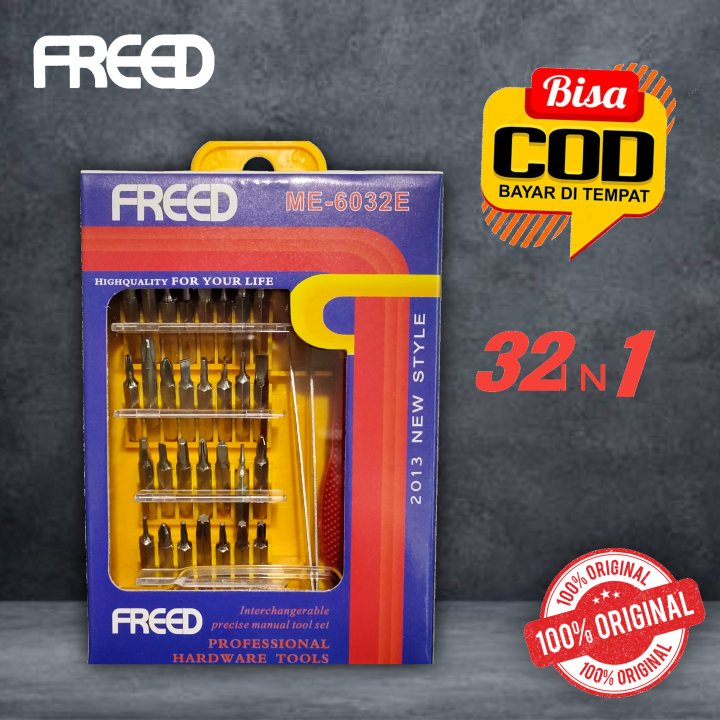 Promo Cod Alat Obeng Set Mini Magnet Bits Pcs In Freed Screwdriver Repair Kit Pcs