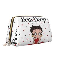 Betty Boop กระเป๋าเครื่องสำอางของผู้หญิง,กระเป๋าลิปสติก,กระเป๋าเครื่องสำอางสำหรับเดินทาง,กระเป๋าเก็บของซิปขนาดเล็ก,กระเป๋าเข้าห้องน้ำ