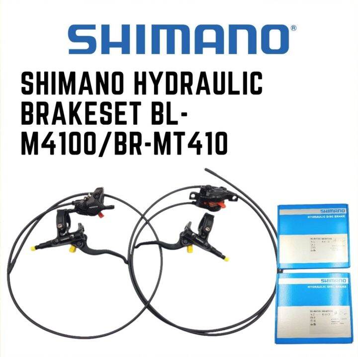 Shimano Hydraulic Disc Brake Assembly BL-M4100/BR-MT410 | Lazada PH