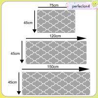 พรมเช็ดเท้ากันลื่นสำหรับห้องครัว,พรมปูพรมห้องนอนป้องกันความเมื่อยล้า75x45cm สีเทา