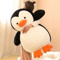 CW2250ซม. Kawaii Huggable Soft Penguin Plush ของเล่นเด็กตุ๊กตาของเล่นตุ๊กตาเด็กของเล่นวันเกิดของขวัญเด็กผู้หญิง