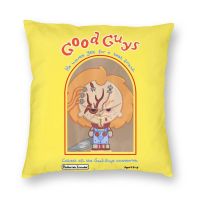 (Inventory) Good Guy Evil Chuck Pillow Case 80s Childrens Game Bedroom Pillow Case Fashion Home Decoration Pillow Case (Contact Information) The seller to support free customization. The pillow is designed with double-sided printing.