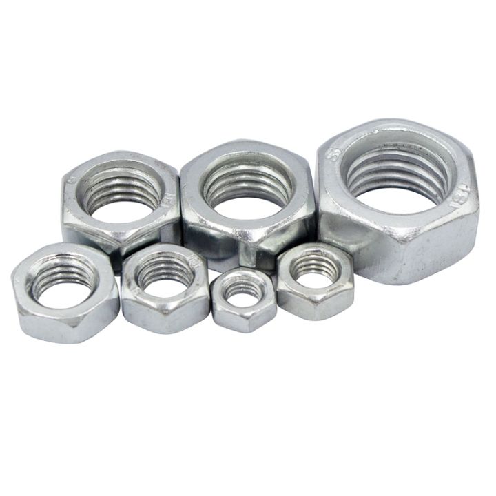 1-50-pcs-hexagon-nuts-m2-m2-5-m3-m4-m5-m6-m8-m10-m12-m14-m16-m18-m20-m22-m24-m27-m30-din934-304-201-316-stainless-steel