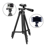 Giá đỡ điện thoại,chân máy ảnh 3 chân Tripod 3120 hợp kim chắc chắn