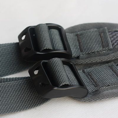 ：“{—— Hiking Strap Ergonomics Back Bear Polyamide Breathable Straps For Running Adjustable Buckle Outdoor Camping Accessories