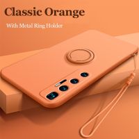 ◎✒✖ Case For Redmi Note 10 9 Pro Max 9T 9S Case With Metal Ring Holder Silicone Cover For Xiaomi Mi 11 Pro 10T Lite Case For Poco X3
