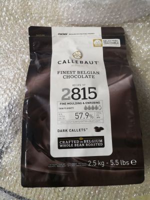 ช็อคโกแลต Callebaut Dark Chocolate57.9% แบบแบ่งบรรจุ 1 kg ล็อตใหม่