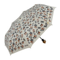 Big Trendy Brand Bear Head Cute Personality Umbrella Fully Automatic Folding Sunscreen Umbrella Sun and Rain Dual-use Umbrella