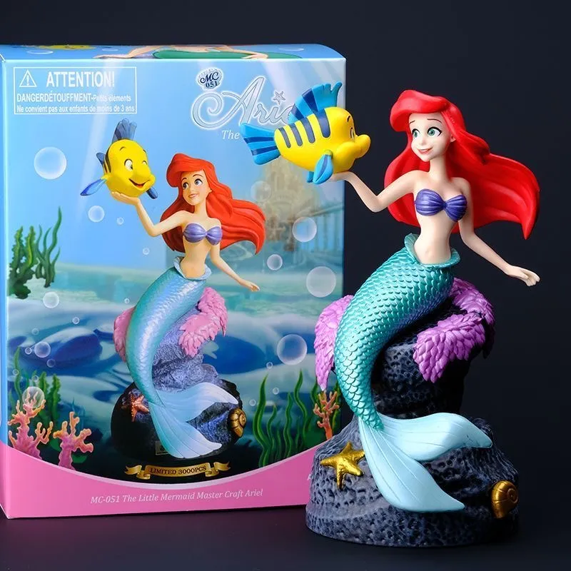 Ariel Little Mermaid Figure | Little Mermaid Princess Figure - Disney  Princess Anime - Aliexpress