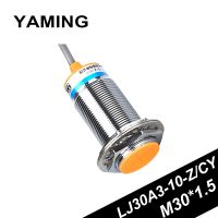 ✑◑◇ LJ30A3-10-Z/CY Inductive Proximity Switch Sensor Metal 36V DC Four Wires Line PNP Normally Open Normally Close M30