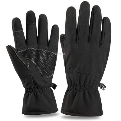 【LZ】☞✕▣  Luvas térmicas impermeáveis para homens e mulheres luvas de esqui snowboard tela sensível ao toque equitação ao ar livre esqui na neve esportes inverno