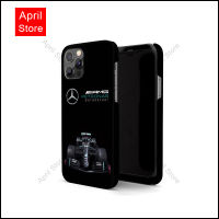 Mercedes AMG กรณีโทรศัพท์มือถือ iPhone 14 Pro Max / iPhone 13 Pro Max / iPhone 12 Pro Max / iPhone 11 Pro Max / XS Max / iPhone 8 Plus / iPhone 7 plus กรณีป้องกันคอมพิวเตอร์ตก 381