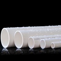 ☞ 50Cm Length White PVC Pipe Food Grade Agriculture Garden Irrigation Tube Aquarium Fish Tank Drinking Water Tube O.D.20MM-50MM