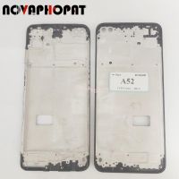 Novaphopat ฝาหลังแชสซีคลุมฝากรอบหน้ากรอบจอ LCD สำหรับ A52 OPPOPPO/ A92เคสด้านหน้า