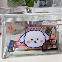 【LuckShops】BEAUTYBIGBANG 1PC High Quality Transparent Cute pattern Waterproof Cosmetic Bag Makeup Organizers