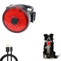 Pet Dog Led Light Lamp Tag Led Dog Collar Light Pendant Glow Night Safety Led Dogs Flashlight For Collar Harness Backpack Collars